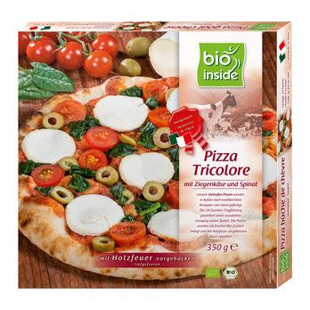 Bio Inside Pizza tricolore fromage chèvre bio 350g